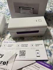 ALL 3-White Rollo X1040-Wireless Thermal Label Printer&Shipping Scale&500 Labels