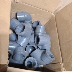 Dura 1-1/4 in. IPS Threaded Sch. 80 PVC Threaded 90 Degree Pipe Elbow