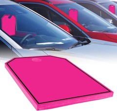 Versa Tags Blank Border Rearview Mirror Hang Tags 50 Pack Hang Tag 8.5″ X 11.5″