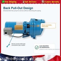 For Utility 1/2 HP 115/230V Self Priming Water Pump 30-50 PSI US
