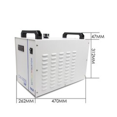 S&A Genuine CW-3000DG Industrial Water Chiller Cool 50W 60W 80W CO2 Laser Tube