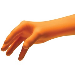 NitriDerm Ultra Orange Nitrile Exam Glove – 100 per Box