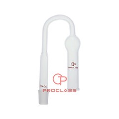 Laboratory Glass U Shaped Drying Tube Adapter