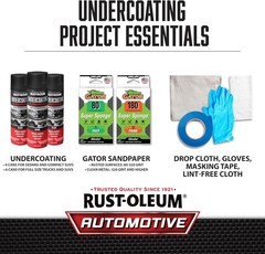 6 Pack Rust Oleum Stops Rust Flat Black Textured Spray Paint 15 oz Automotive