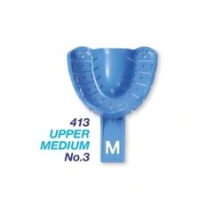 Premium Plus #3 Medium Upper Full-Arch Perforated Plastic disposable impress10pk