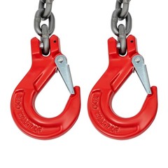 5/16 In (8mm) G80 Adjustable Chain Sling 10ft 5T Grab Hooks