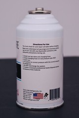 R-600a Refrigerant Inverted Piercing 6 oz Case/12, Brass Gauge