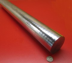 4140/4142 Alloy Steel Rod, 2 1/4″ Diameter +/-.007″ x 2 Ft Length