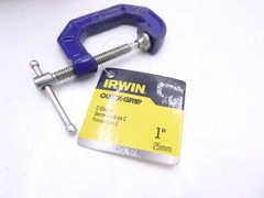 5 Pack Irwin 225101ZR Quick-Grip 1″ C Clamp Regular Duty Standard Depth
