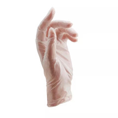Clear Disposable Vinyl Cleaning Gloves (200 Ct One Size Fits Most)
