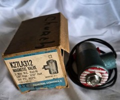 ITT General Controls K27LA312 Magnetic Valve New Old Stock In Open Box