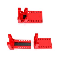QWORK Ball Valve Lockout, Safety Lock, 1/2″ – 2-1/2″ Diameter, 20 Pack, Red