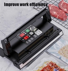 Flat Surface Vacuum Food Packaging Machine Commercial Wet/Dry Vacuum Sealer