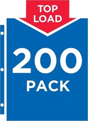Avery Clear Heavyweight Sheet Protectors, Non-Glare, Easy Load, 200 Document