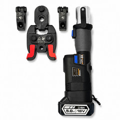 M12 24KN Cordless ProPress Tool for Viega Copper Pipe 1/2” 3/4” 1” Rotating Jaws