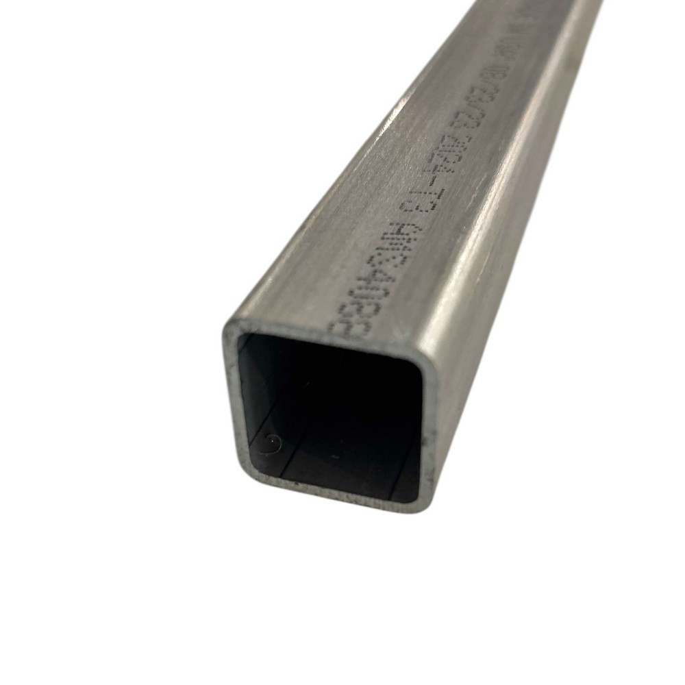 1″ x 1″ x 0.065″ W, 0.156 RC x 36 inches, 2024-T3 Aluminum Square Tube, Seamless