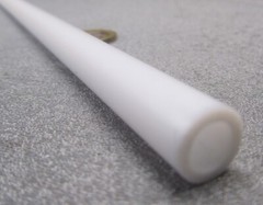 PTFE Teflon Straight Tube 7/16 OD x 5/16 ID x 1/16 Wall x 1 Foot Length
