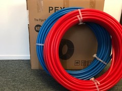 EFIELD 2 Rolls 3/4″ Pex Pipe/Tubing 2X300ft (600ft) Red and Blue)NSF
