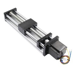 200mm Effective Travel Length Double Optical Axis Guide Ballscrew SFU1605 2 rod