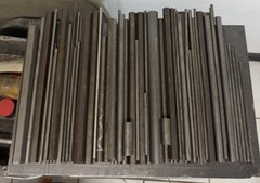 32.40 lbs Misc Carbon & Alloy Steel Round Bar Stock – Mixed Grades
