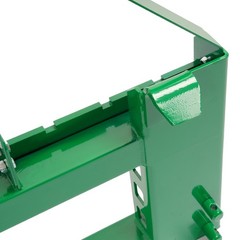 4000lbs Pallet Fork Frame 2″ Receiver Hitch Skid Steer For John Deere Loader