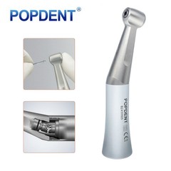 POPDENT Dental 1:1 Slow Low Speed Handpiece Push Button Contra Angle