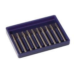 Dental Midwest FG #557 Clinic Length Cross Cut Carbide Burs 100pcs/10 Packs