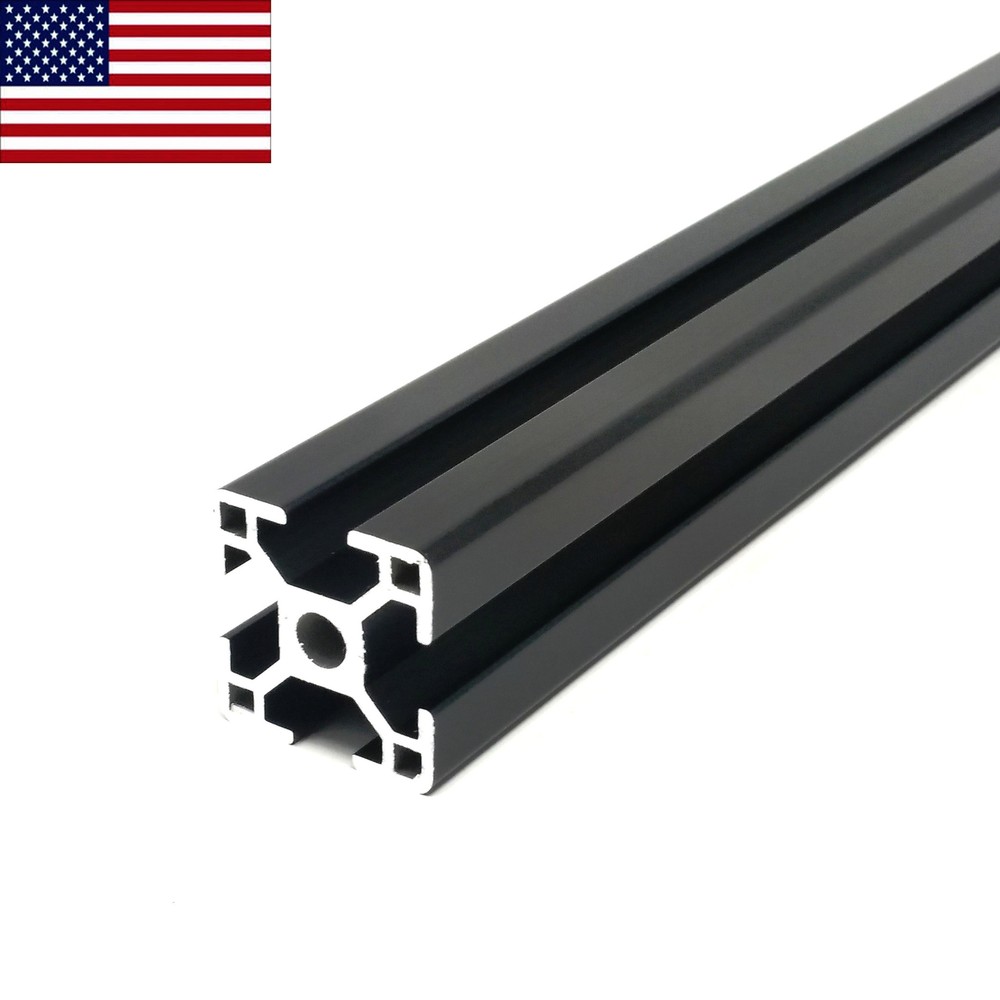 Black 3030 30mmx30mm Aluminum T-Slot Aluminum Extrusion – 900 mm CNC 3D Printer