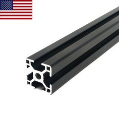 Black 3030 30mmx30mm Aluminum T-Slot Aluminum Extrusion – 600 mm CNC 3D Printer