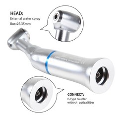 Estilo NSK Dental Contra Angulo Baja Velocidad Pieza de Mano 2Hole Micromotor