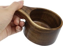 1PCS 1/2 Wooden Measuring Cup and Measuring Spoon Kit for Baking Cooking