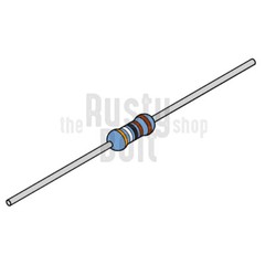 Resistors – 1/4 w (0.25 watt) – 3.9K ohm – 1% Tolerance – Metal Film – New