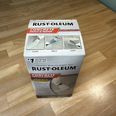 Rust-Oleum 301012 Concrete Repair Compound Kit Gray Concrete Patch & Repair 24oz