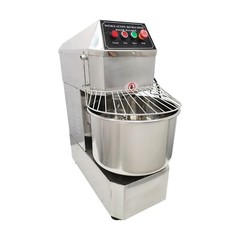30L Commercial Food Mixer 110V Dual Speed Bakery Spiral Dough Kneading Machine