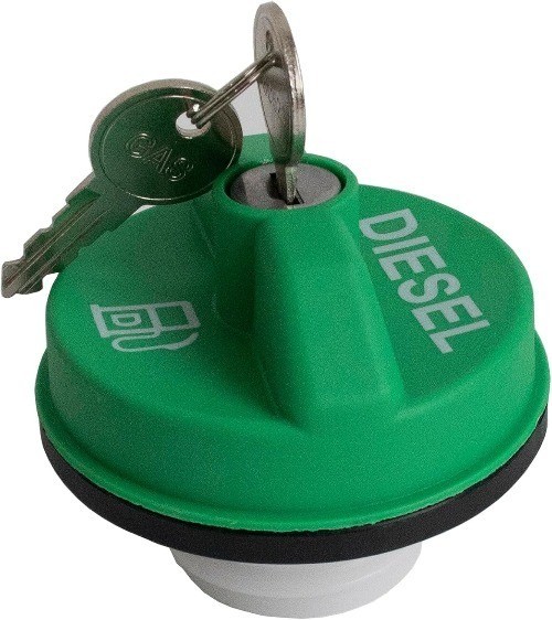 Locking Diesel Fuel Cap Gas Cap Fit for Silverado Express Ram 2500 3500 W350 D35