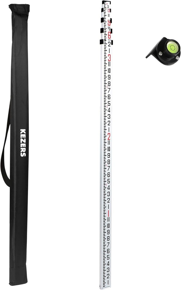 Dual Sided 16 Ft Aluminum Telescopic Fishing Rod 5 Section 8ths Travel