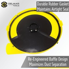 Low Profile Dust Separator With Lifetime Warranty, Wet/Dry Shop Vacuums, 99% …