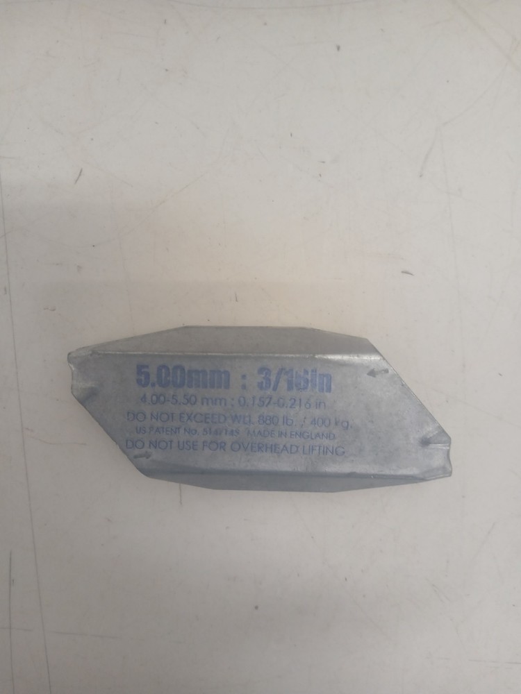 NEW! CAMPBELL GN7770429 Gripple, Wire Rope Fastner, 3/16″ Lot Of 25
