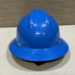 Blue V-Gard MSA Full Brim Hard Hat – Gulf Engineering – Large