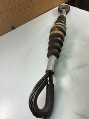 Conduit Mandrel (3-Inch) Solid Steel Utility 26-Inches Long Buckle Shields Heavy