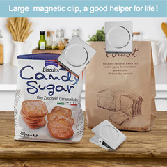 FINDMAG 4 Pack Clip Magnets 2.2 Inch Extra Large Magnetic Clips Heavy Duty, Offi