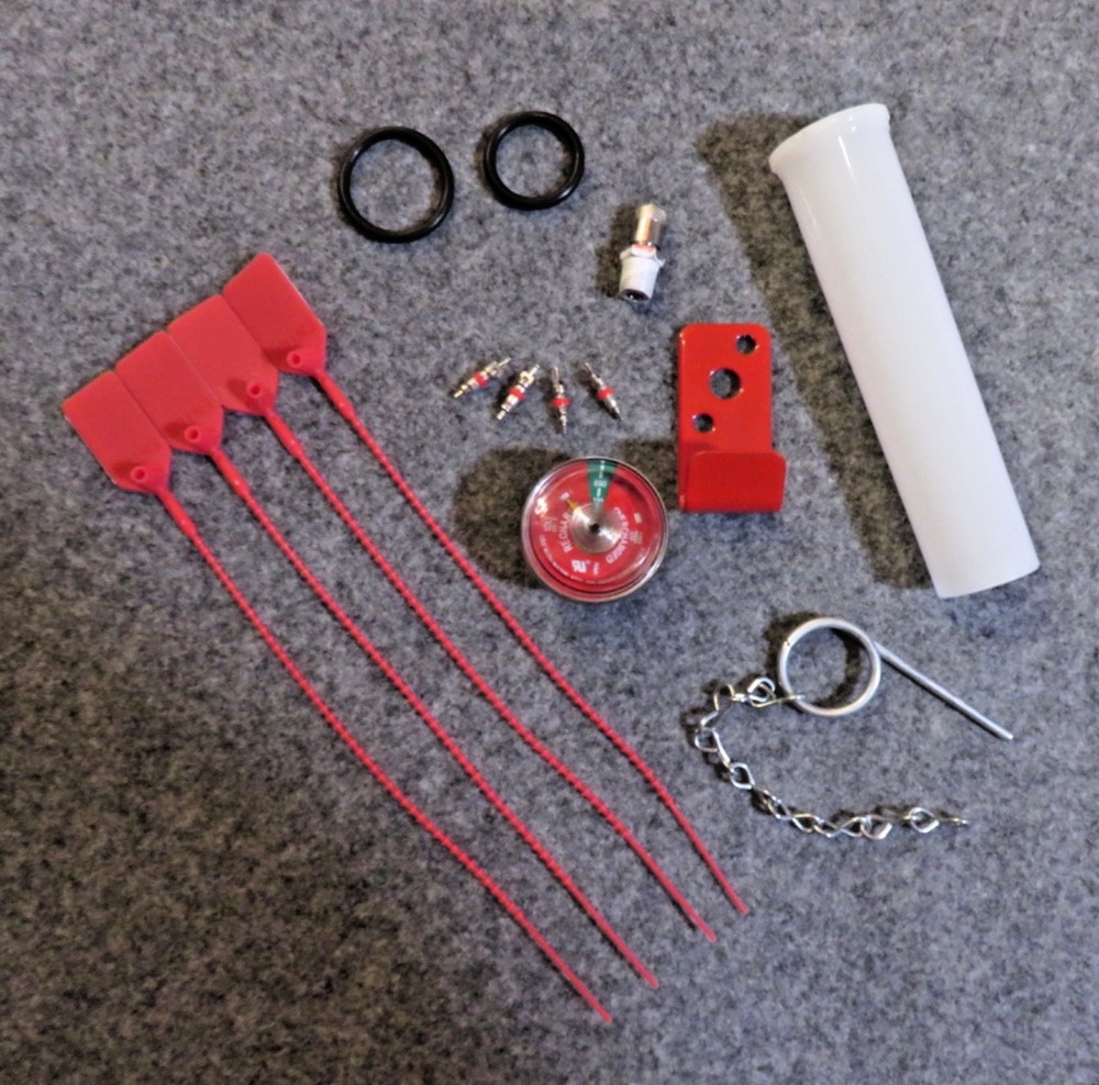 🧯UNIVERSAL 2.5 GALLON WATER PRESSURE FIRE EXTINGUISHER REPAIR KIT ALL NEW PARTS