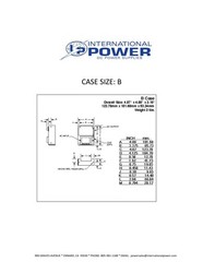 POWER SUPPLY OPEN FRAME 24-28V @ 0.5A OUTPUT INTERNATIONAL POWER IHA24-0.5, NEW