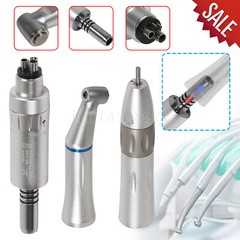 Dental Slow Low Speed Handpiece Push Contra Angle NSK Style Air Motor 4Holes