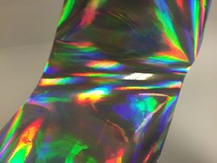 Oilslick / Rainbow Holographic Vinyl 24″ x 30 Ft, Metallic Shimmer, Made in USA