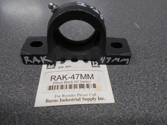 Pillow Block 47MM. Part #RAK-47MM. 2 Bolt Housing. IPTCI. Series 47. NEW!