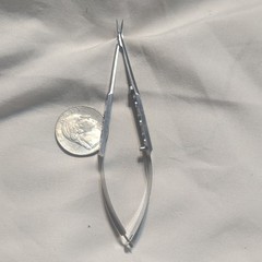 Katena Microsurgical Scissors Curved Sharp/Sharp Ophthalmology K4-5111