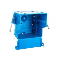 1-Gang 30 cu. in. Electrical PVC New Work Electrical Box (RD30-6R)