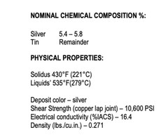 Stay-Brite#8 Silver Bearing Solder 1/16″ Or 1/8″ HVAC