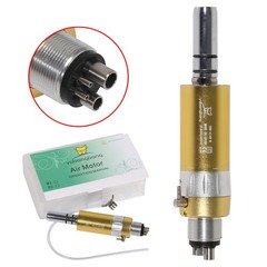 Air Motor E-type 4Holes Slow Low Dental Speed Handpiece External Water Spray